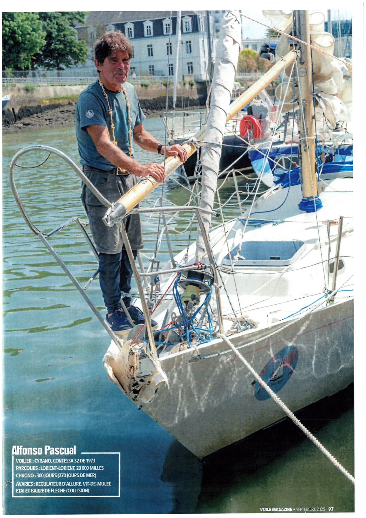Article du journal Voile et Voilier 06/2025